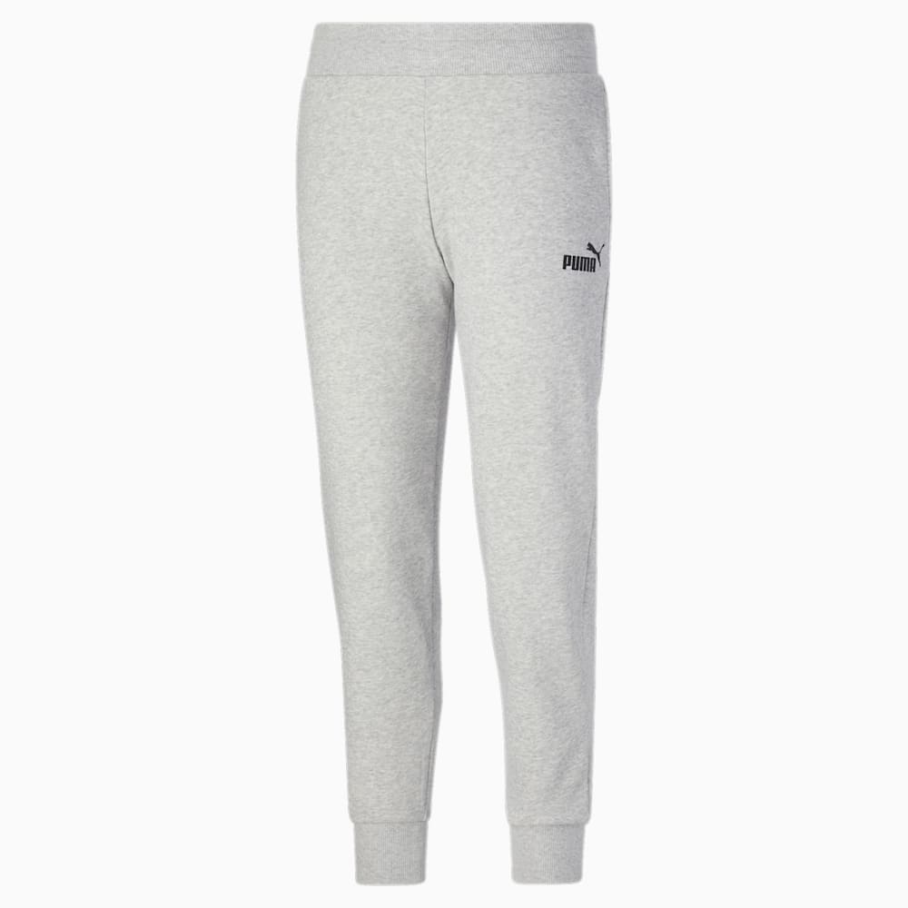 Puma Essentials Sweatpants - Light Gray Heather-Black