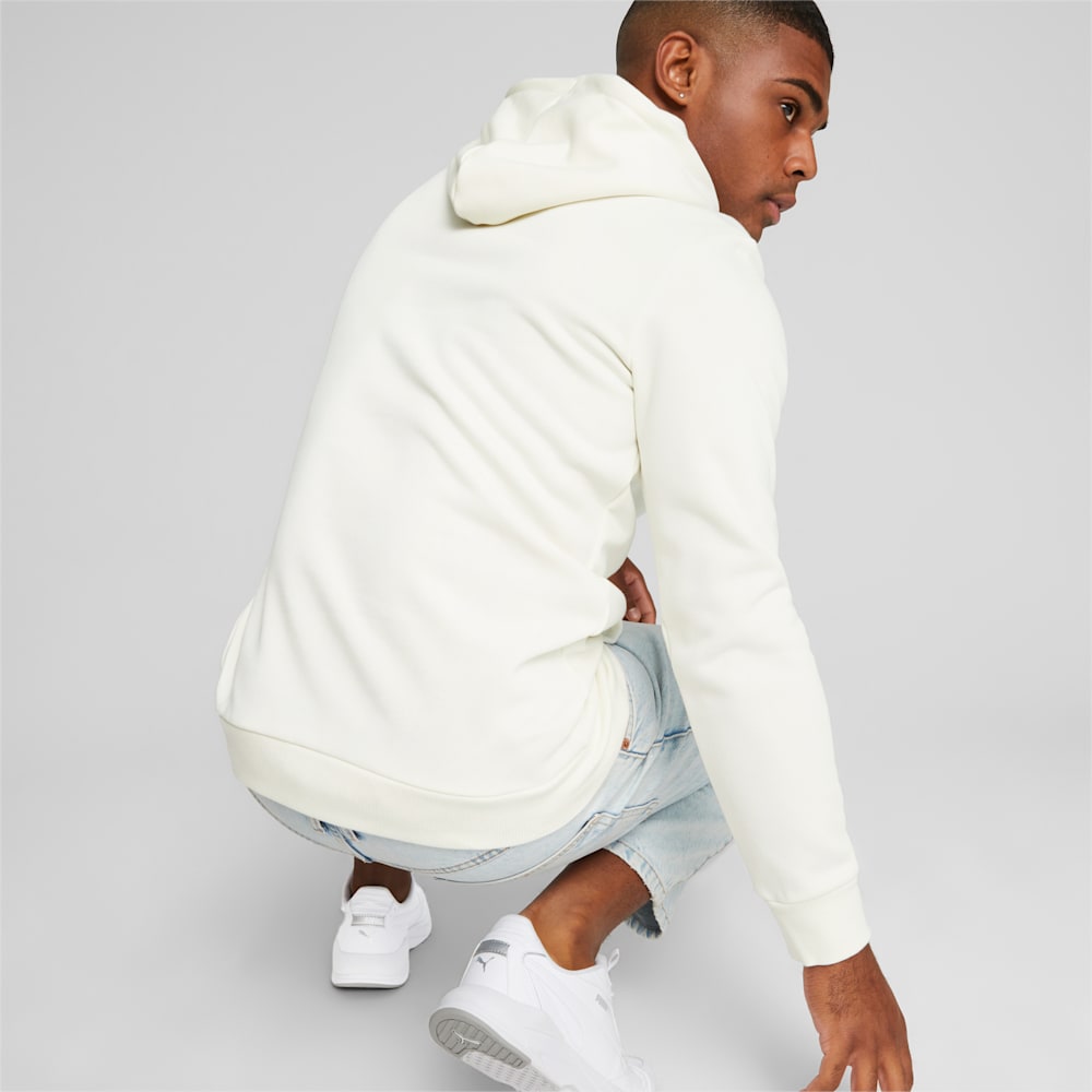 Puma ESS+ Multicolor Hoodie - Warm White