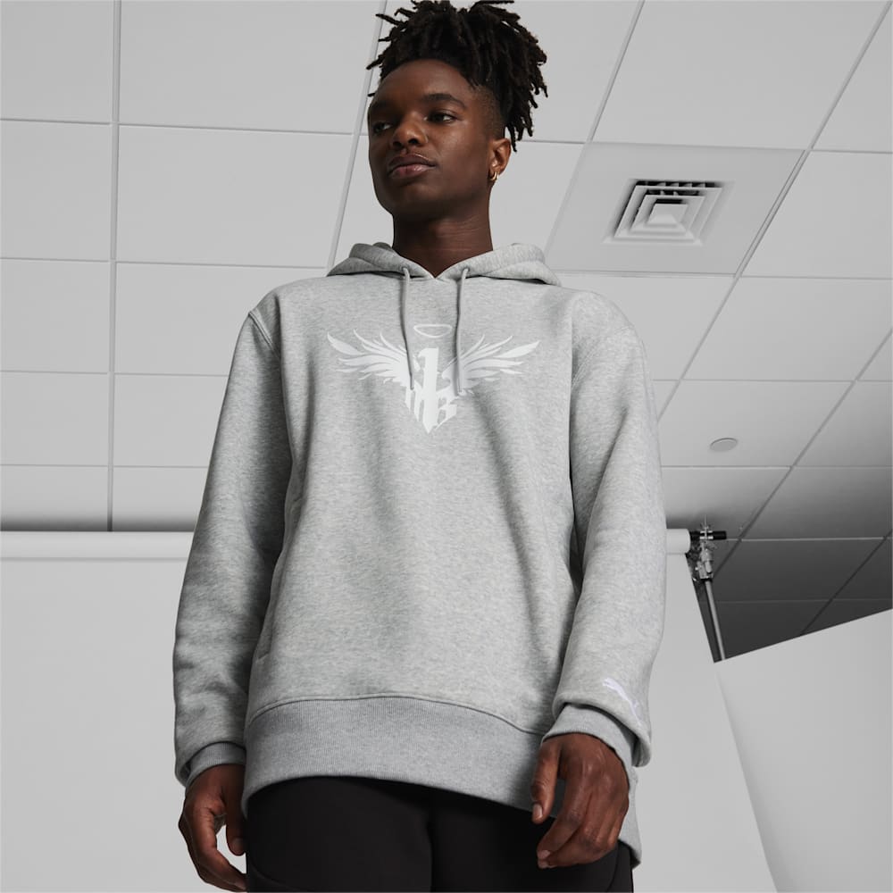 Puma x MELO Hoodie - Light Gray Heather