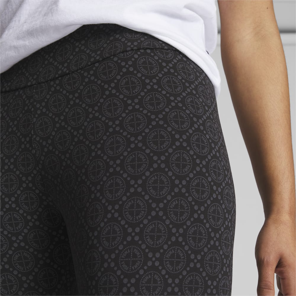 Puma ESS+ Logo Love Printed Leggings - Black