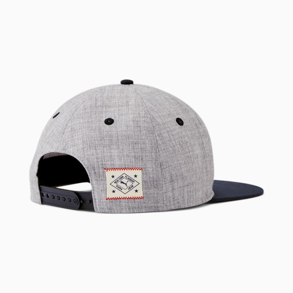 Puma NYC Bruckner Cap - GREY/NAVY