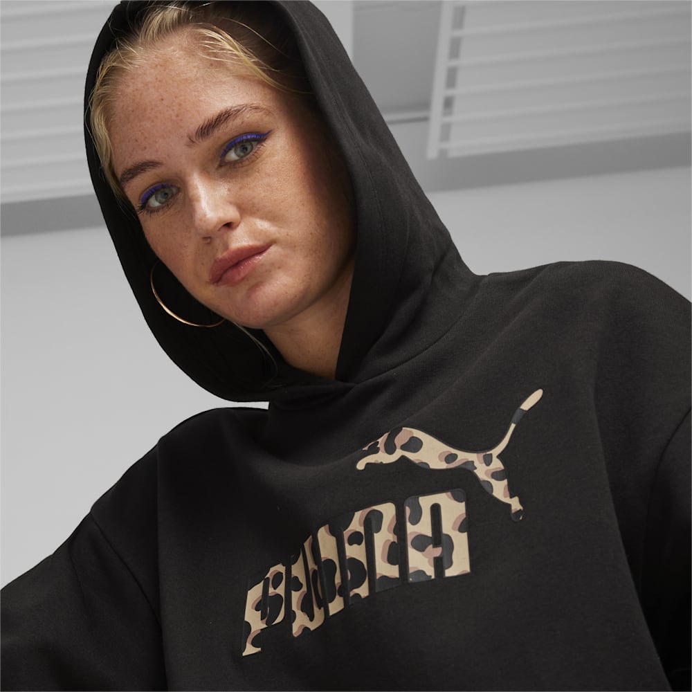 Puma ESS+ ANIMAL Hoodie - Black