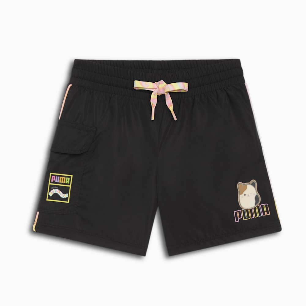 Puma PUMA x SQUISHMALLOWS Toddlers' Cam Cargo Shorts - BLACK