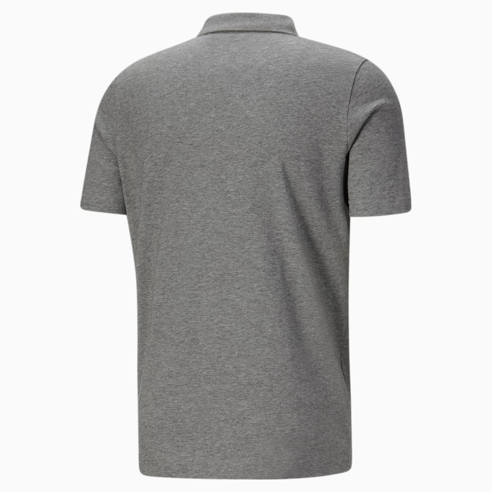 Puma Essentials Jersey Polo - Medium Gray Heather