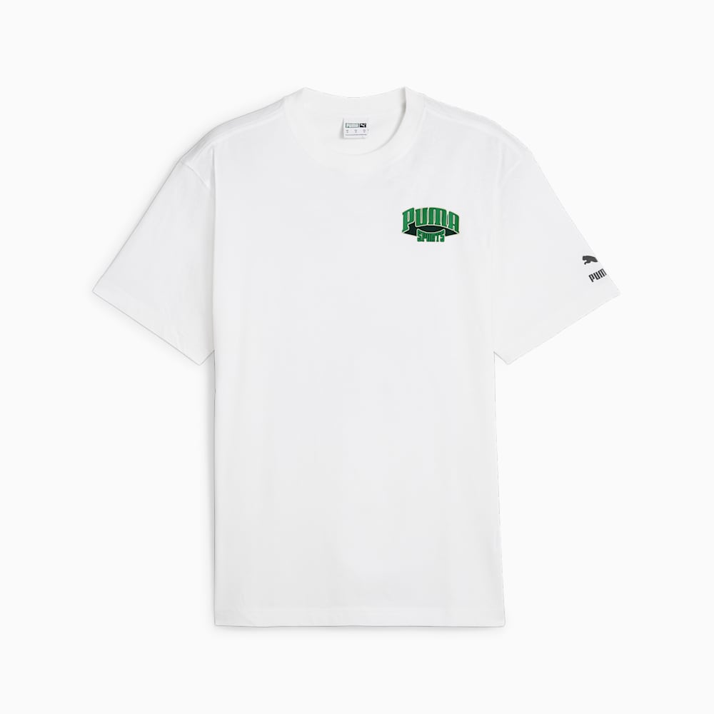 Puma For the Fanbase PUMA TEAM Graphic Tee - White