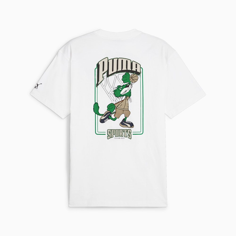 Puma For the Fanbase PUMA TEAM Graphic Tee - White