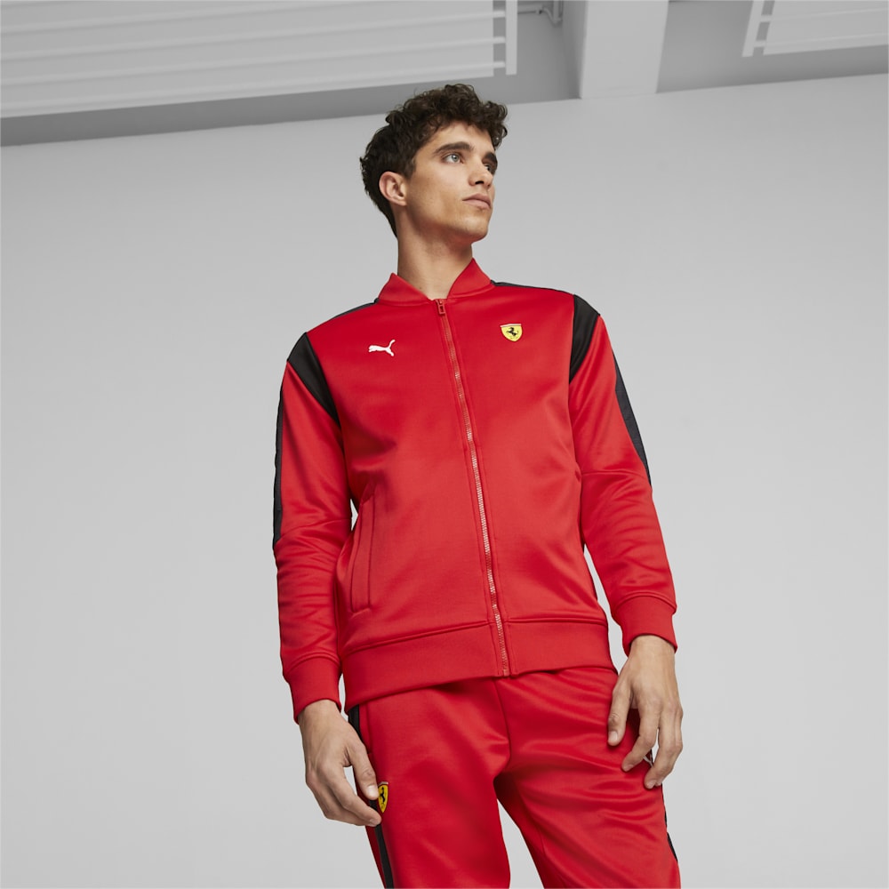 Puma Scuderia Ferrari Race MT7 Track Jacket - Rosso Corsa