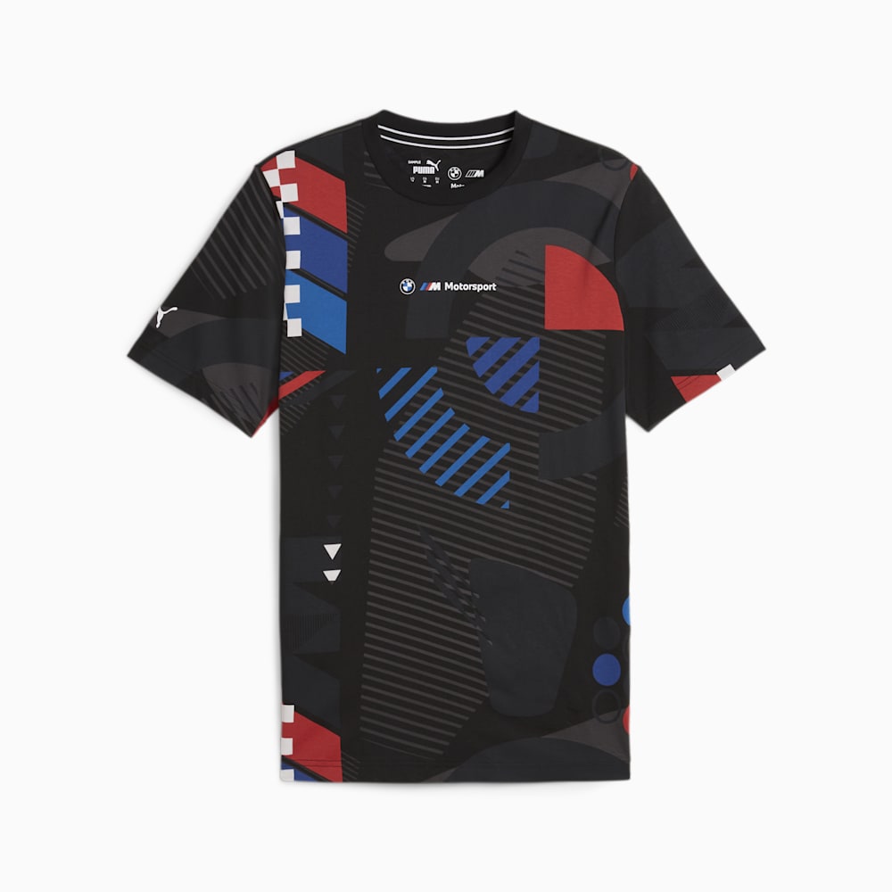 Puma BMW M Motorsport AOP Motorsports Tee - Black-AOP