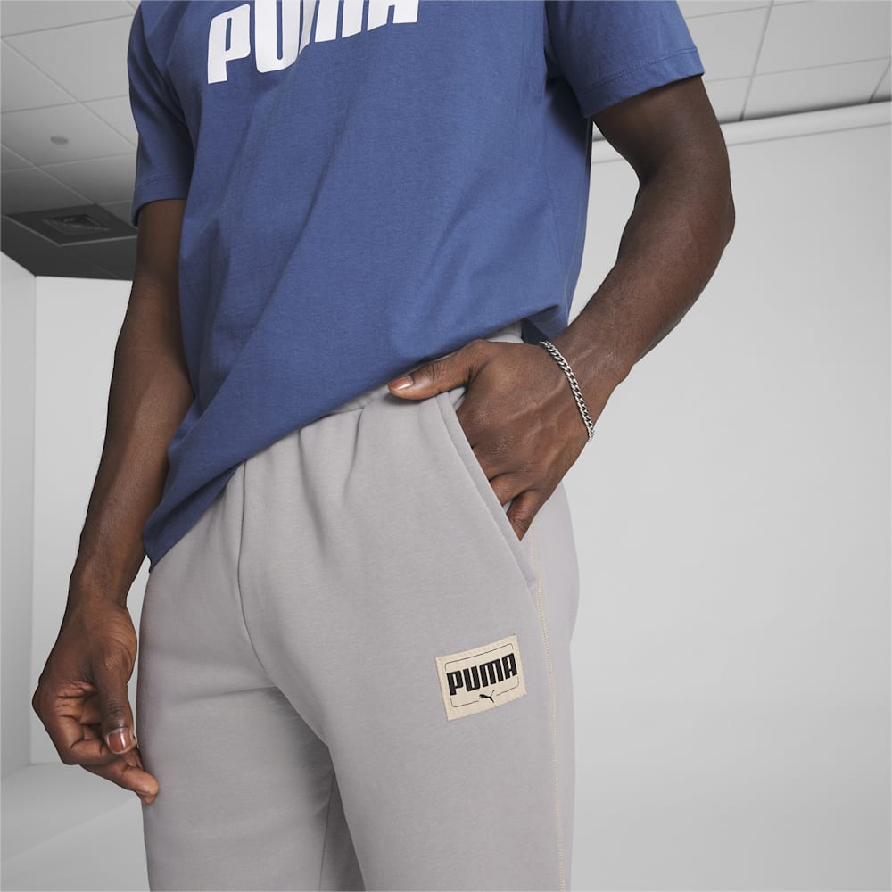 Puma Full Length Sweatpants - Concrete Gray