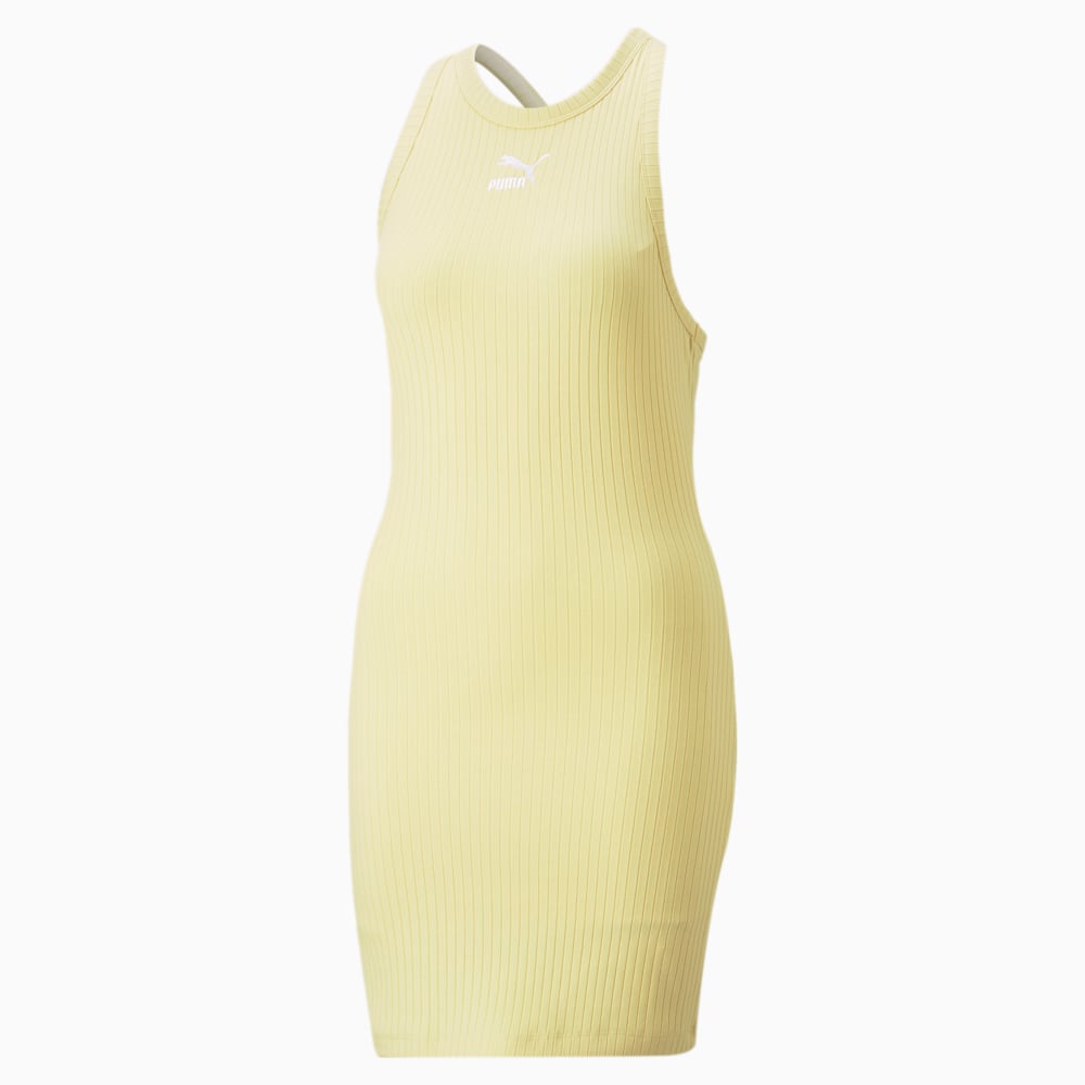 Puma Classics Sleeveless Dress - Light Straw