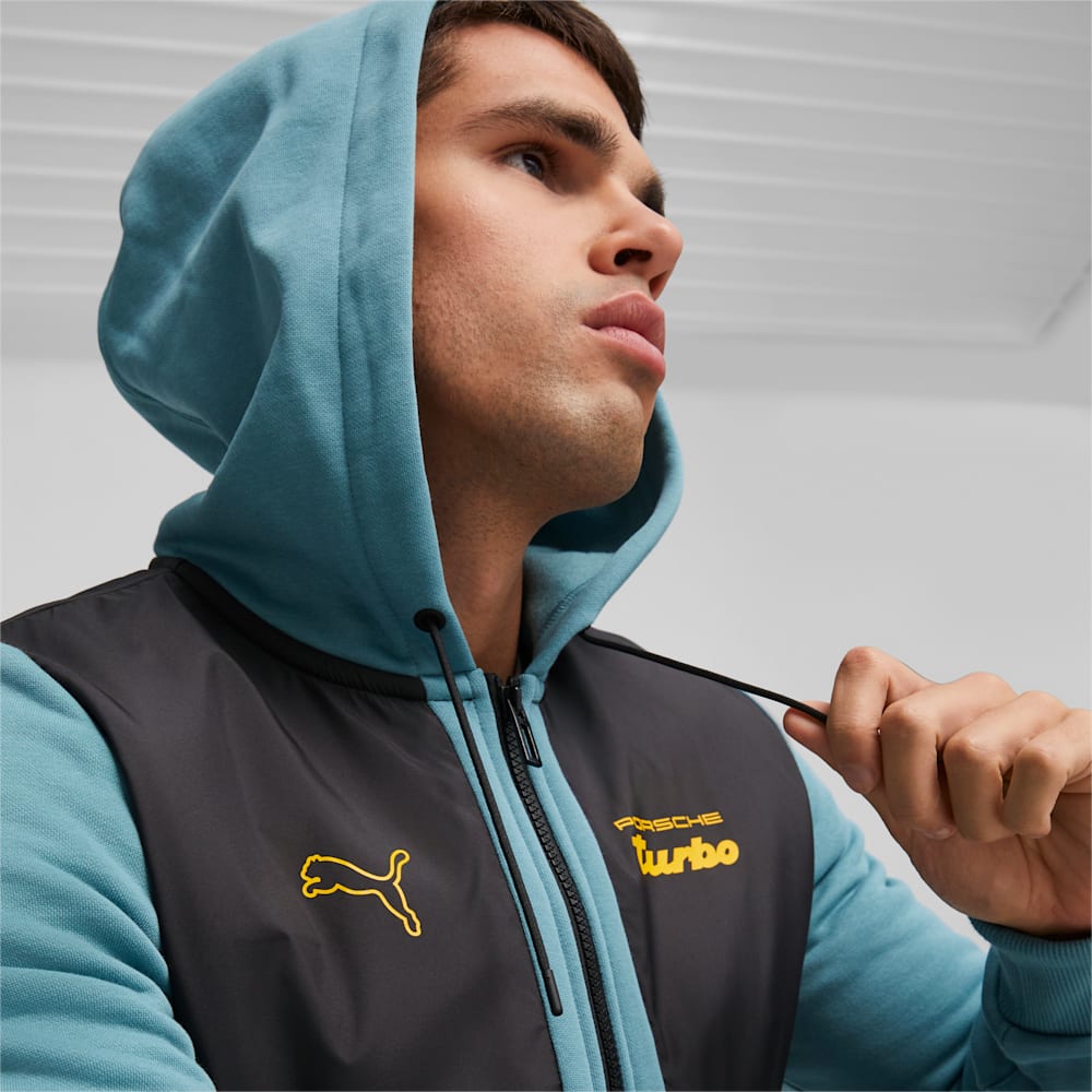 Puma Porsche Legacy Hooded Sweat Jacket - Bold Blue