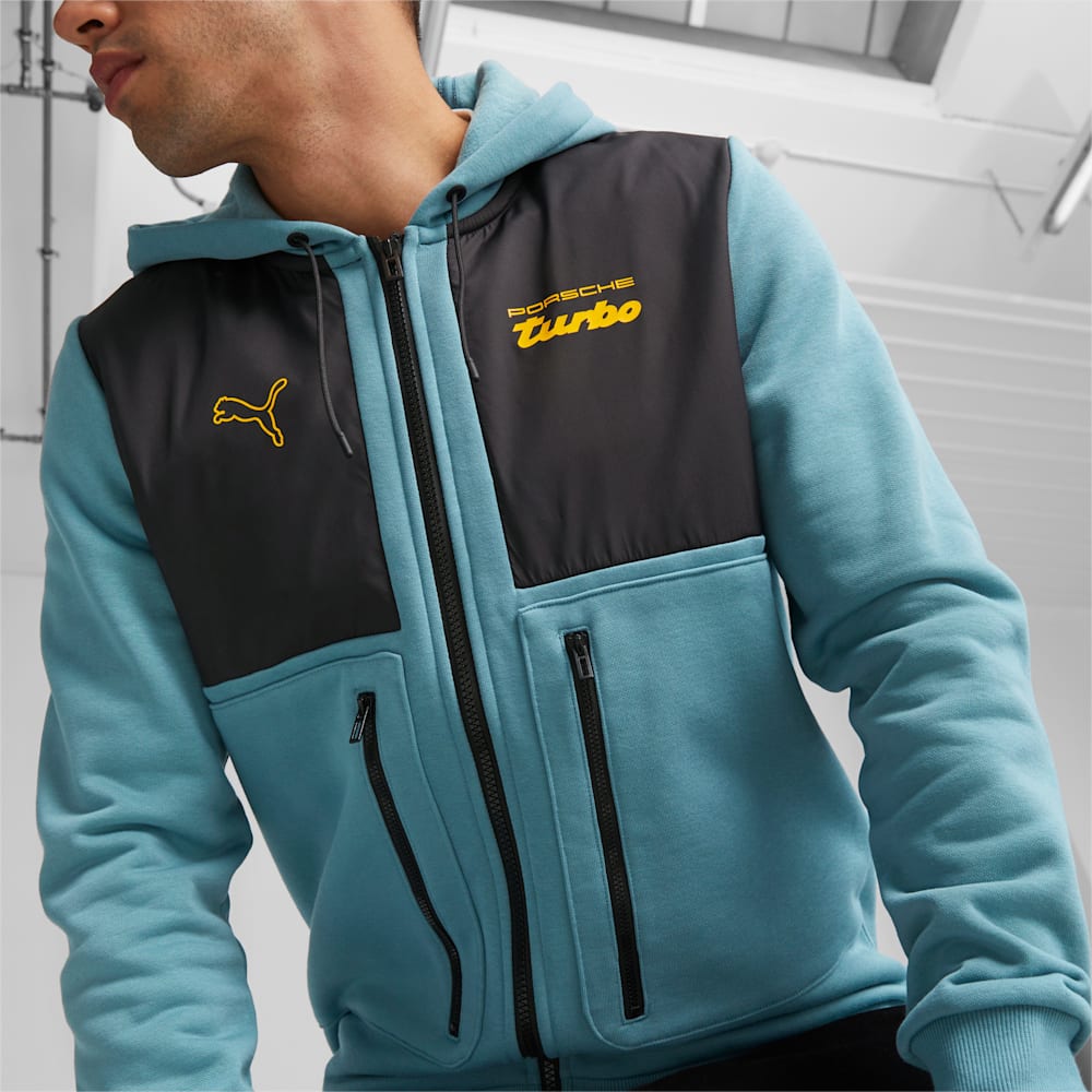 Puma Porsche Legacy Hooded Sweat Jacket - Bold Blue