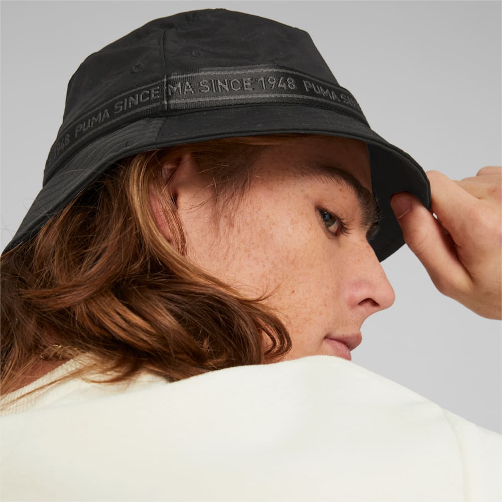 Puma PRIME Colorblocked Bucket Hat - Black-Classic Block