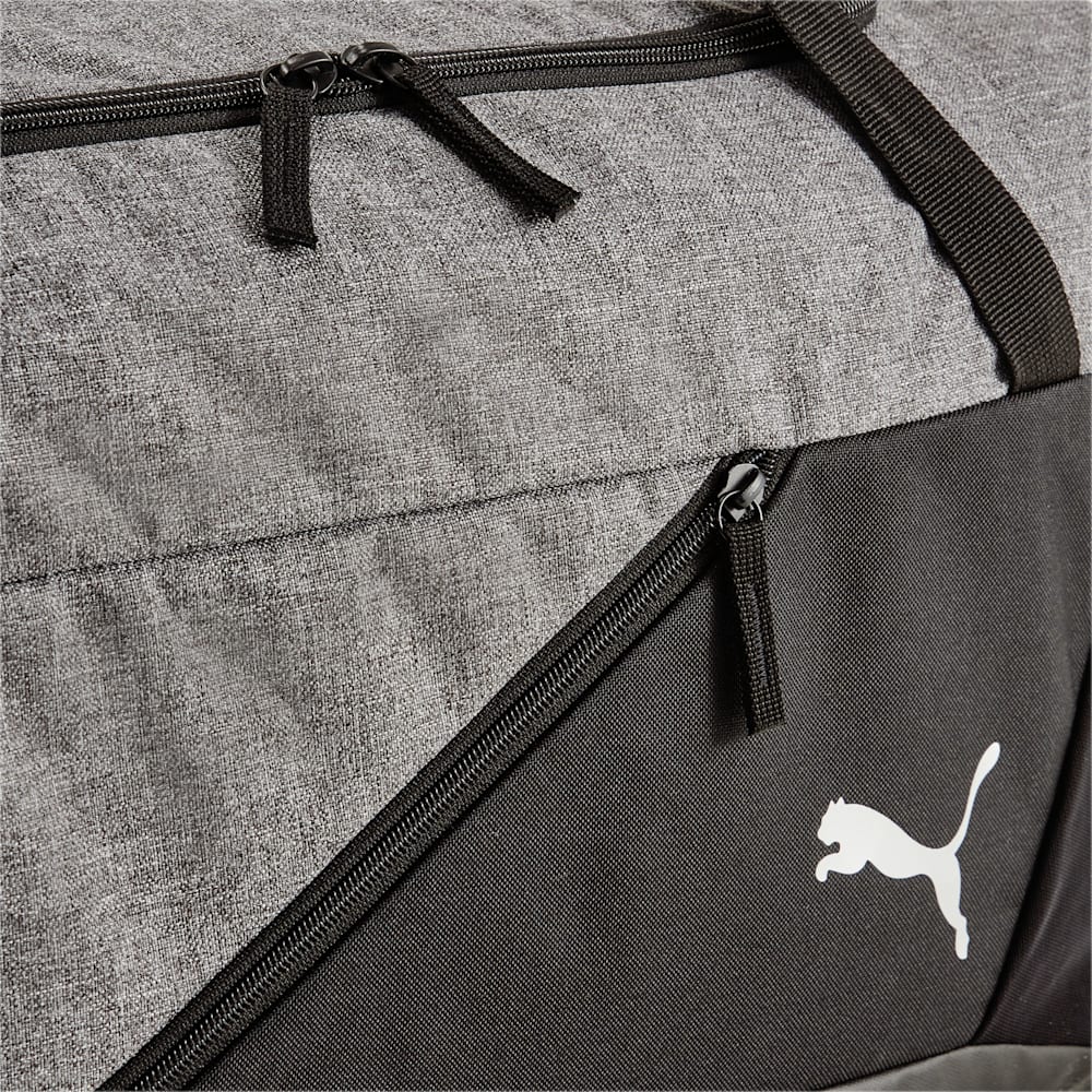 Puma teamFINAL Medium Soccer Team Bag - Black-Medium Gray Heather