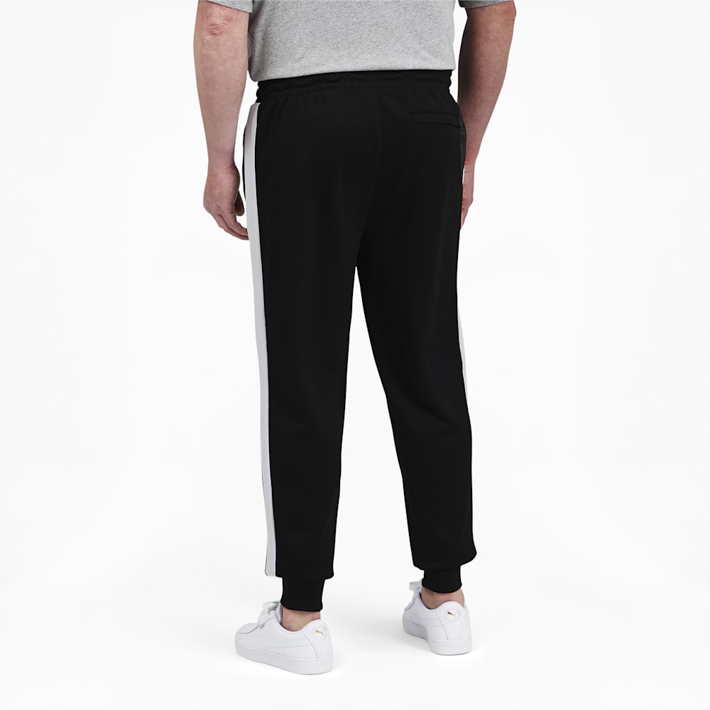 Puma Iconic T7 Track Pants Big And Tall - Black-White