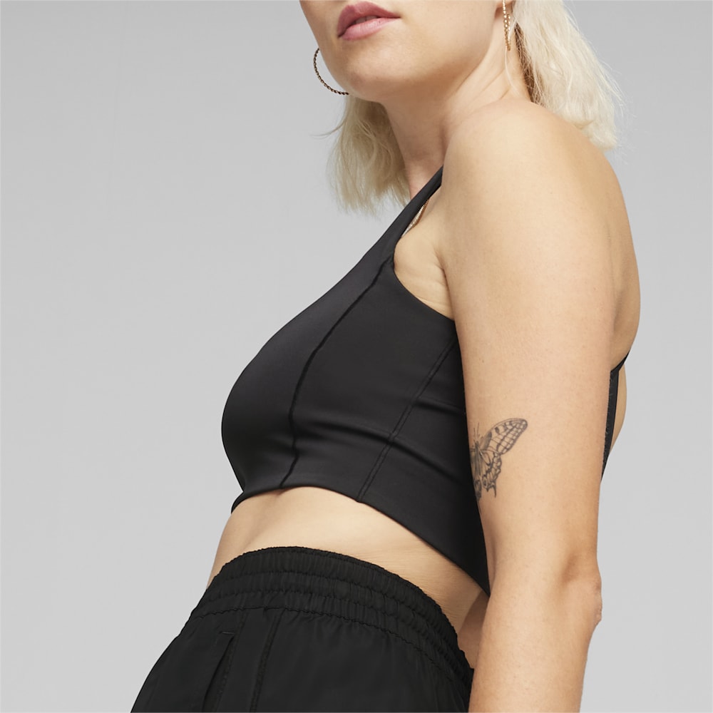 Puma T7 Crop Top - Black