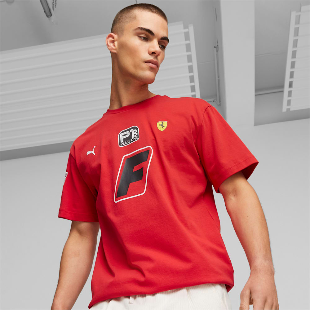 Puma Scuderia Ferrari Race Garage Crews Tee - Rosso Corsa