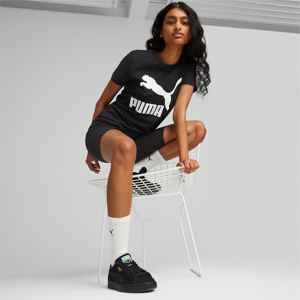 Puma Classics Logo Tee - Black