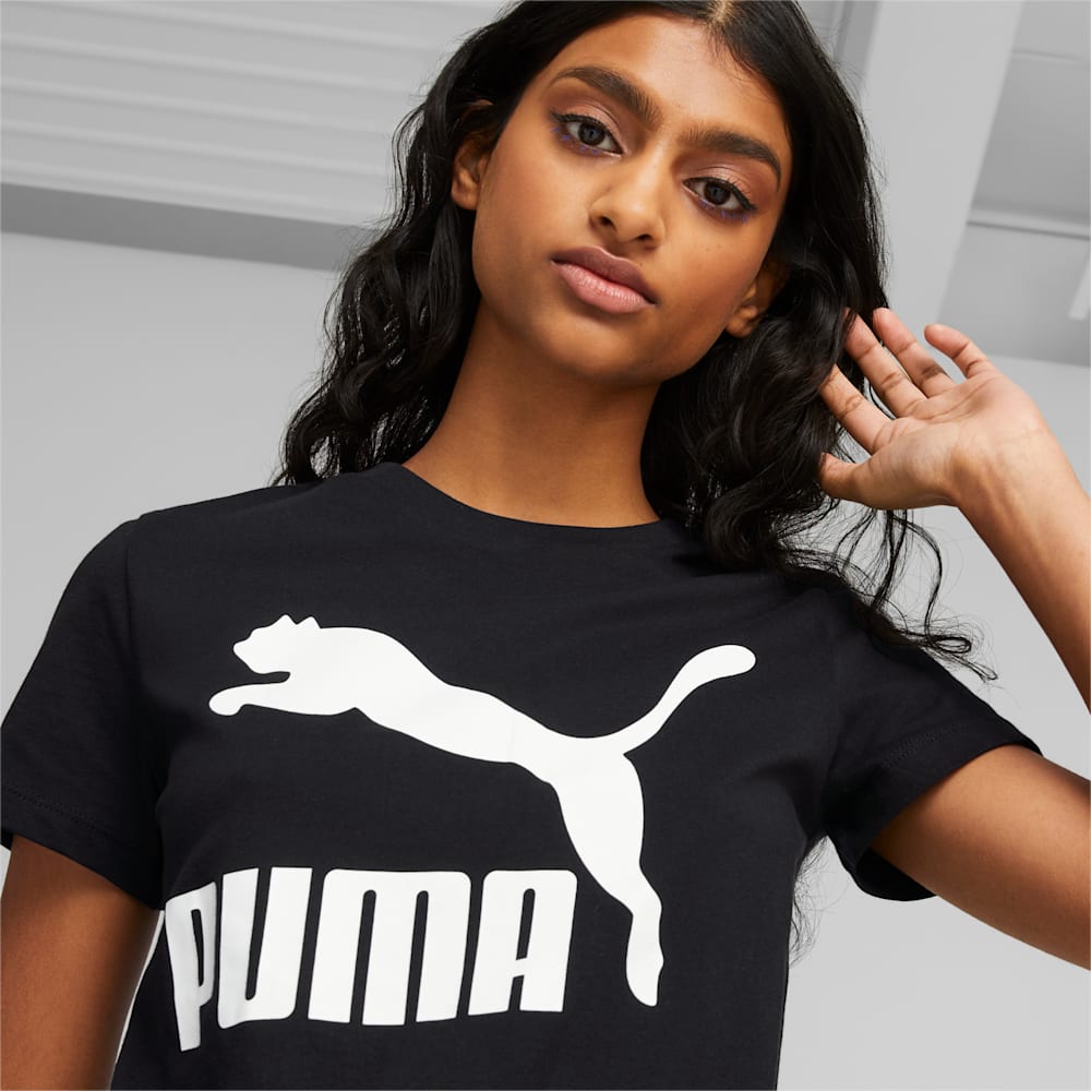 Puma Classics Logo Tee - Black