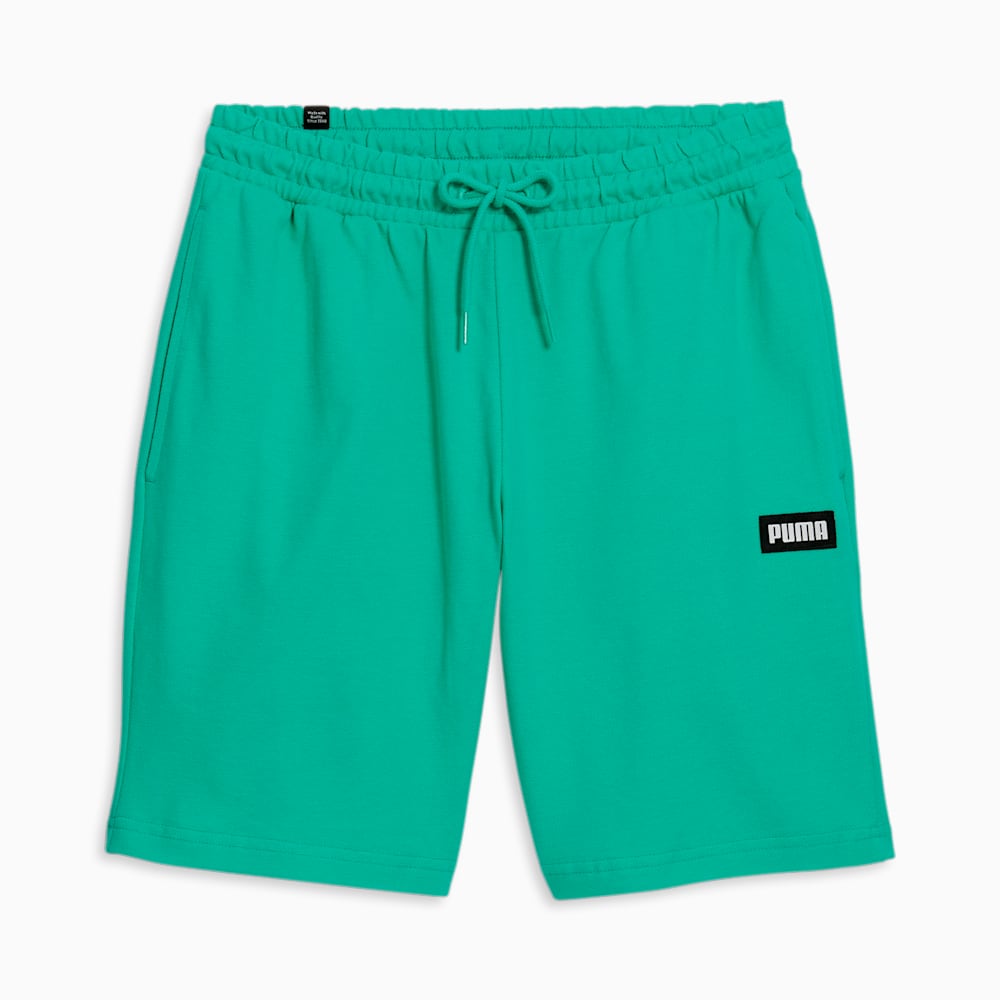 Puma Logo Shorts - AQUA GREEN