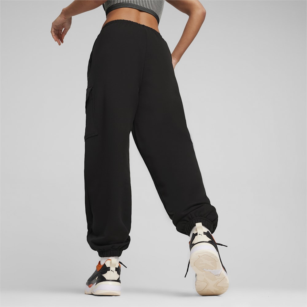 Puma DARE TO Relaxed Sweatpants - Black