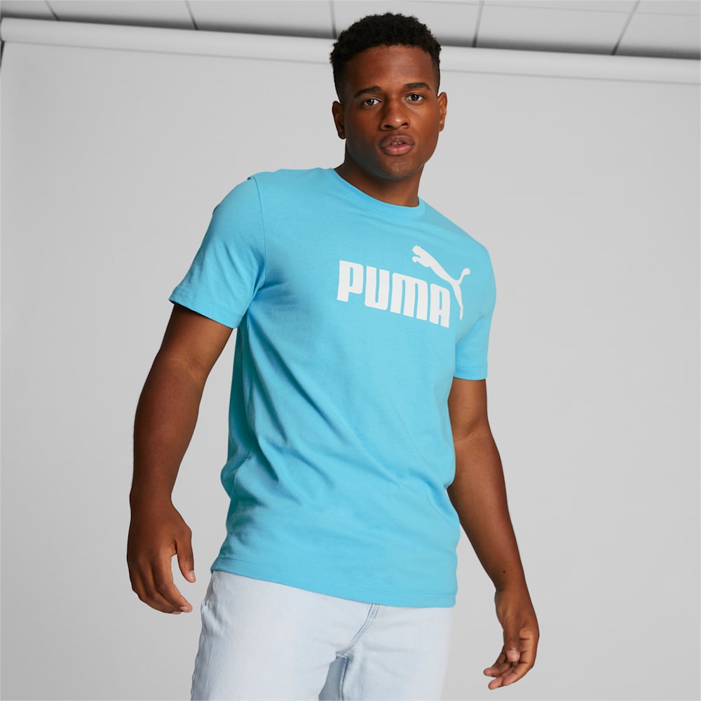 Puma Essentials Logo Tee - Hero Blue