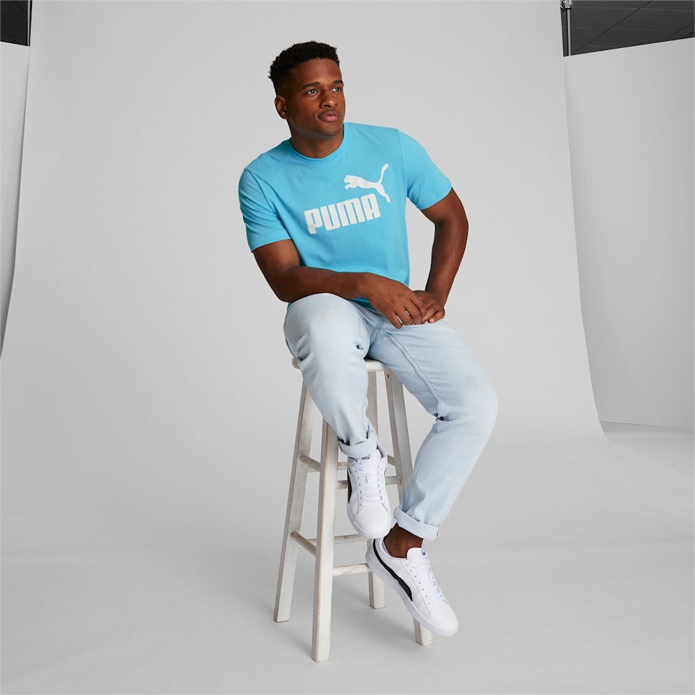 Puma Essentials Logo Tee - Hero Blue