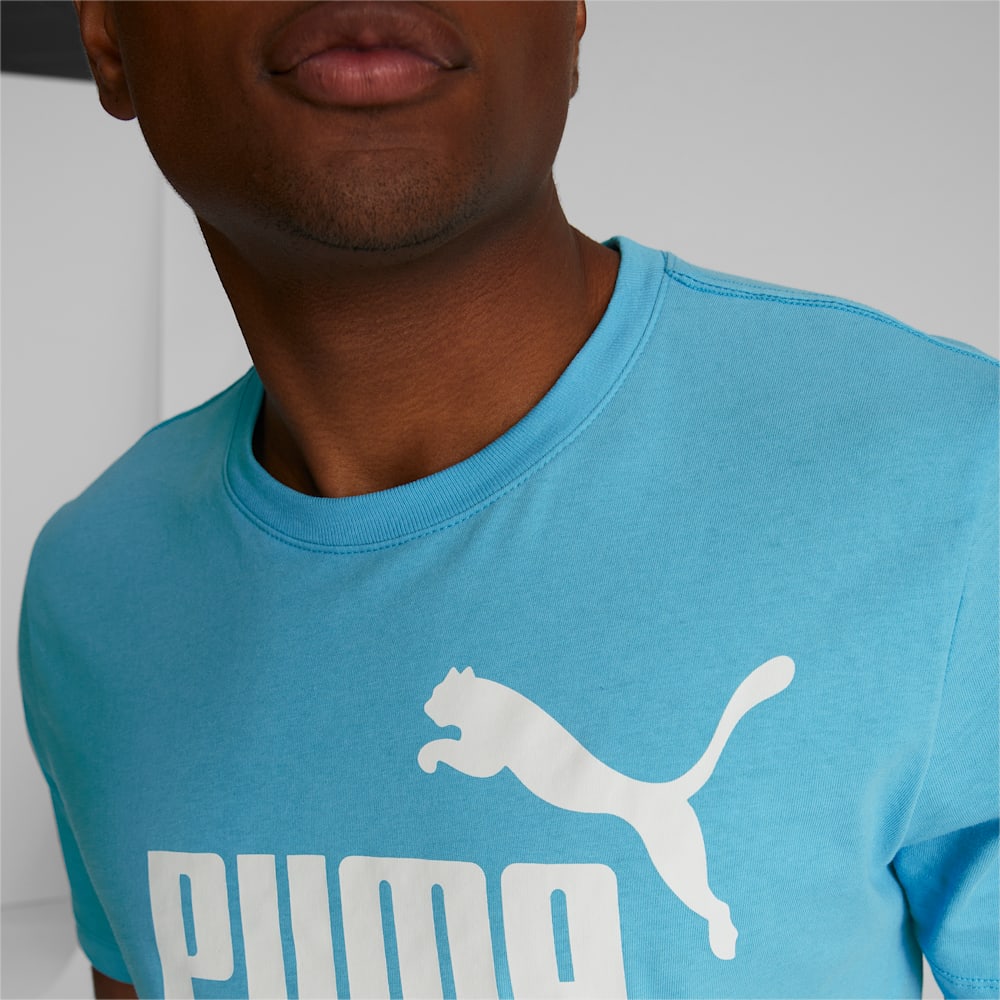 Puma Essentials Logo Tee - Hero Blue