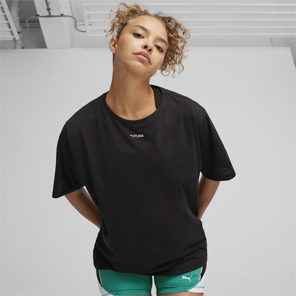 Puma FIT Oversized Tee - Black