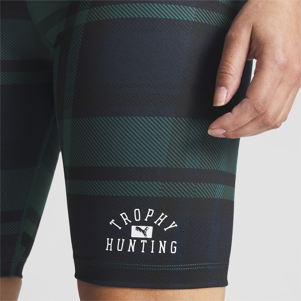 Puma x TROPHY HUNTING Basketball Biker Shorts - Malachite-AOP