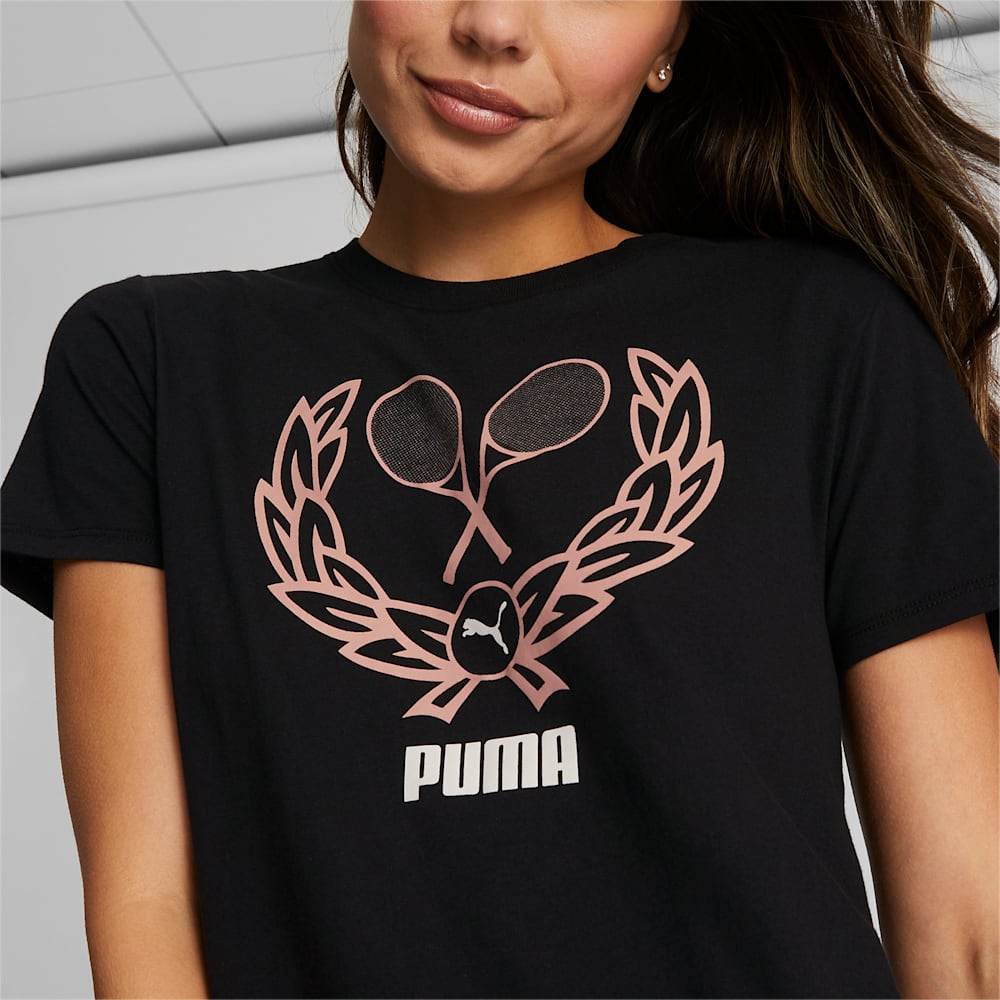 Puma Racket Tee - Black