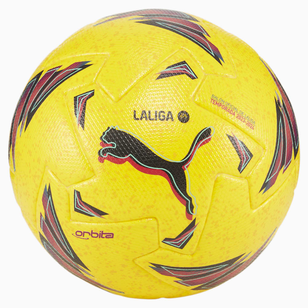 Puma Orbita LaLiga 1 Soccer Ball - Dandelion-multi colour