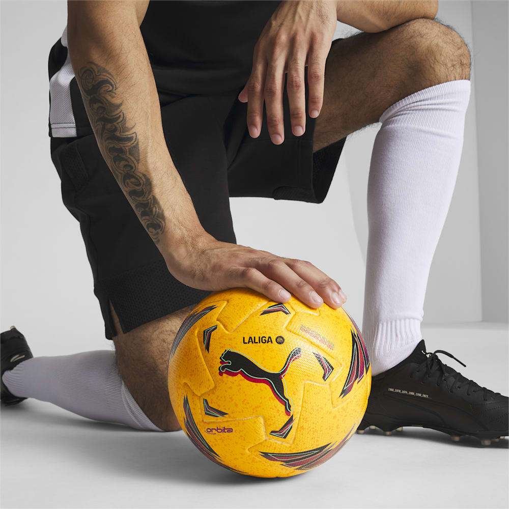 Puma Orbita LaLiga 1 Soccer Ball - Dandelion-multi colour