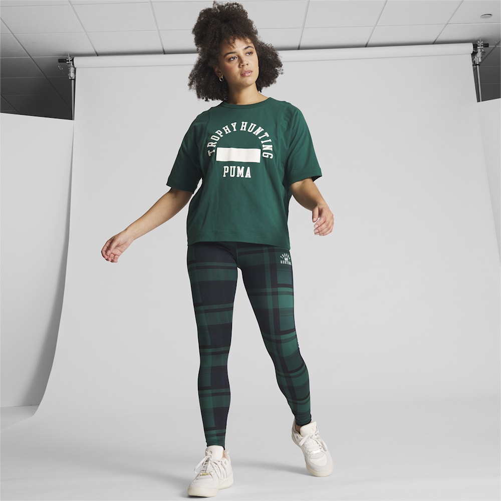 Puma x TROPHY HUNTING Basketball Leggings - Malachite-AOP