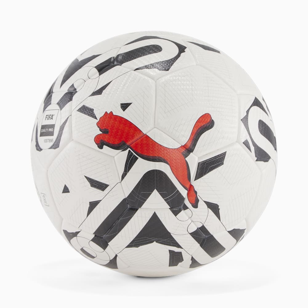 Puma Orbita 2 TB FQP Soccer Ball - White-Black-Red