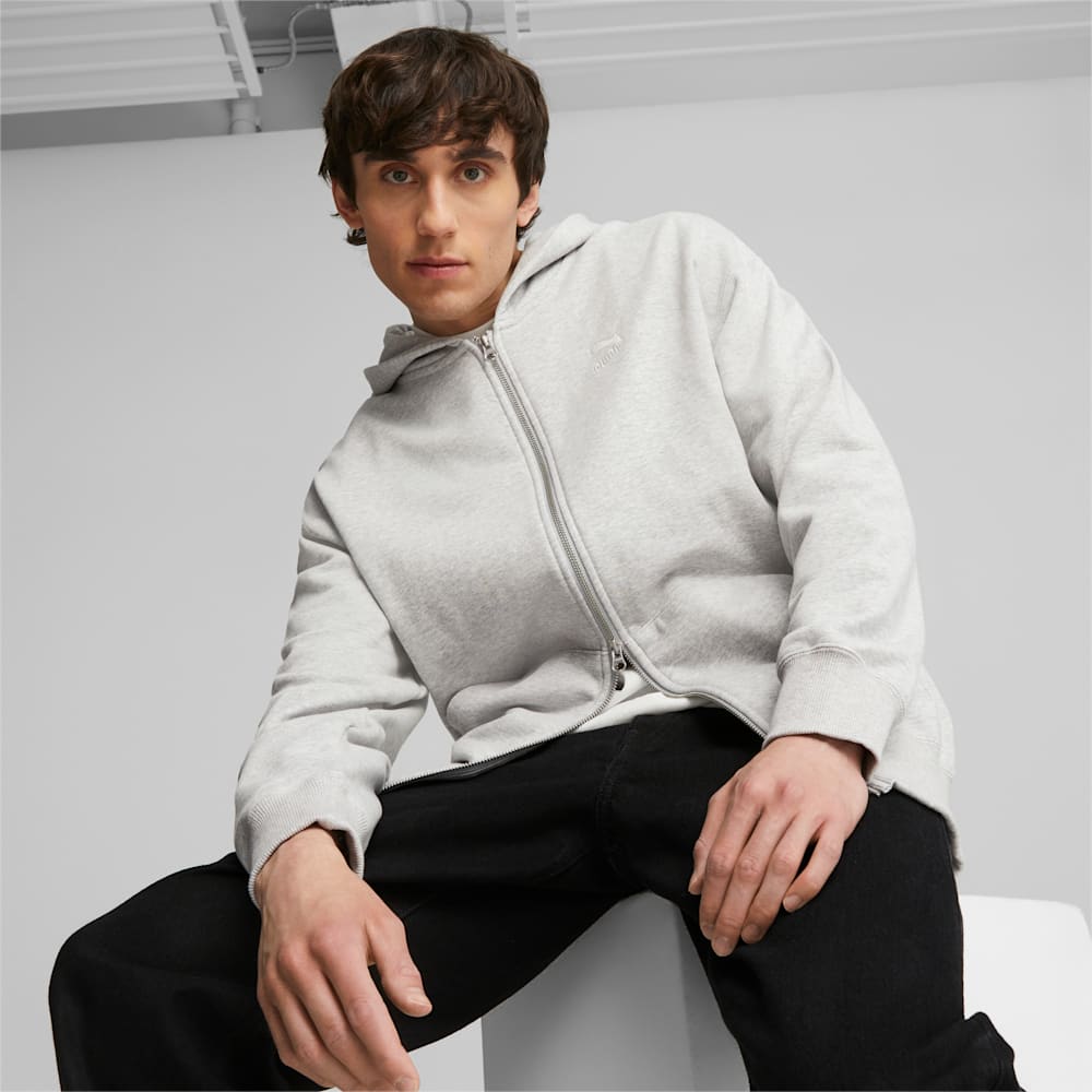 Puma Better Classics Relaxed Hoodie - Light Gray Heather