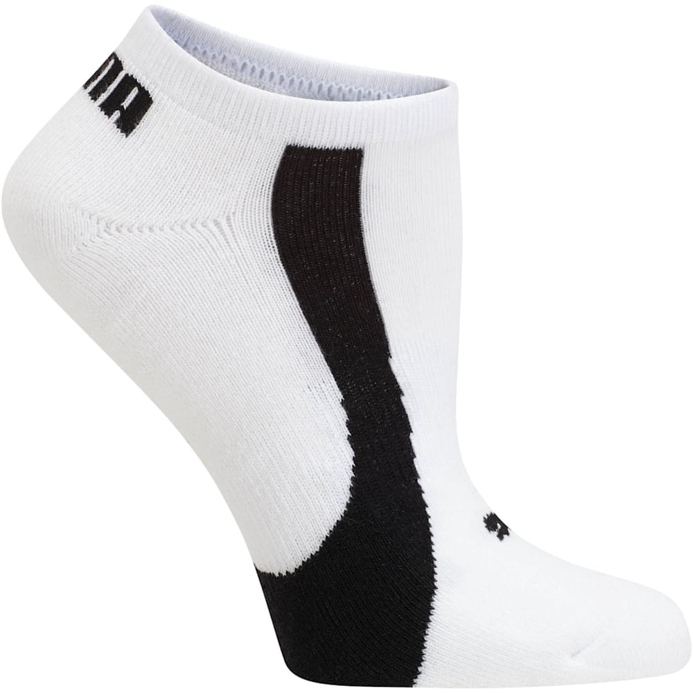 Puma No Show Socks [3 Pairs] - white-black