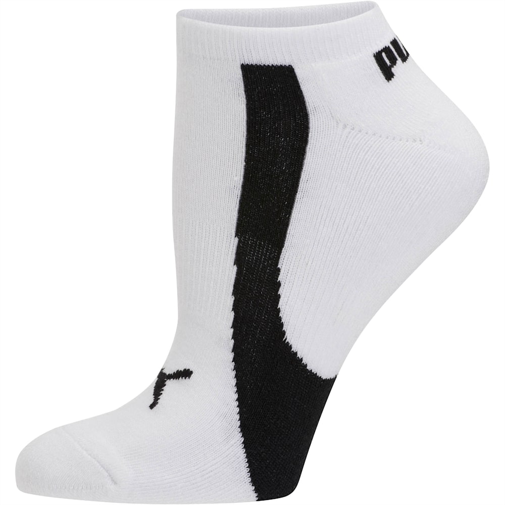 Puma No Show Socks [3 Pairs] - white-black