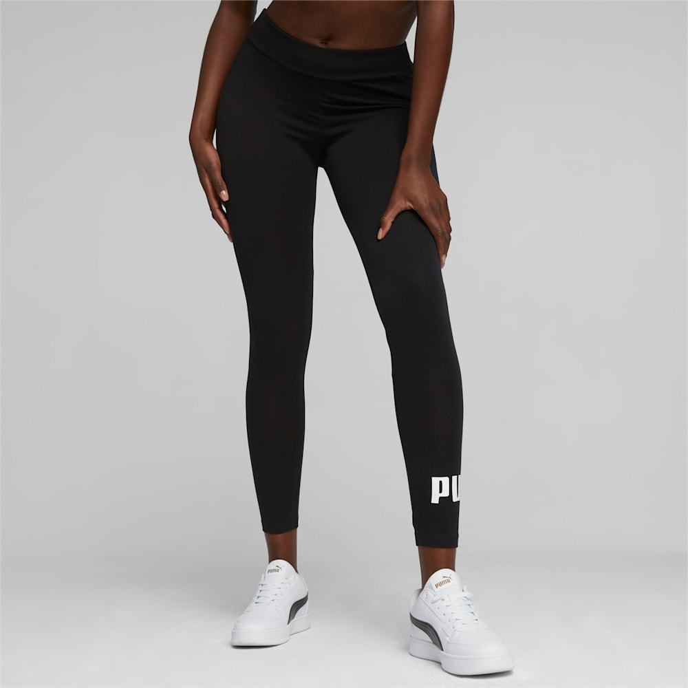 Puma Essentials Logo Leggings - Black