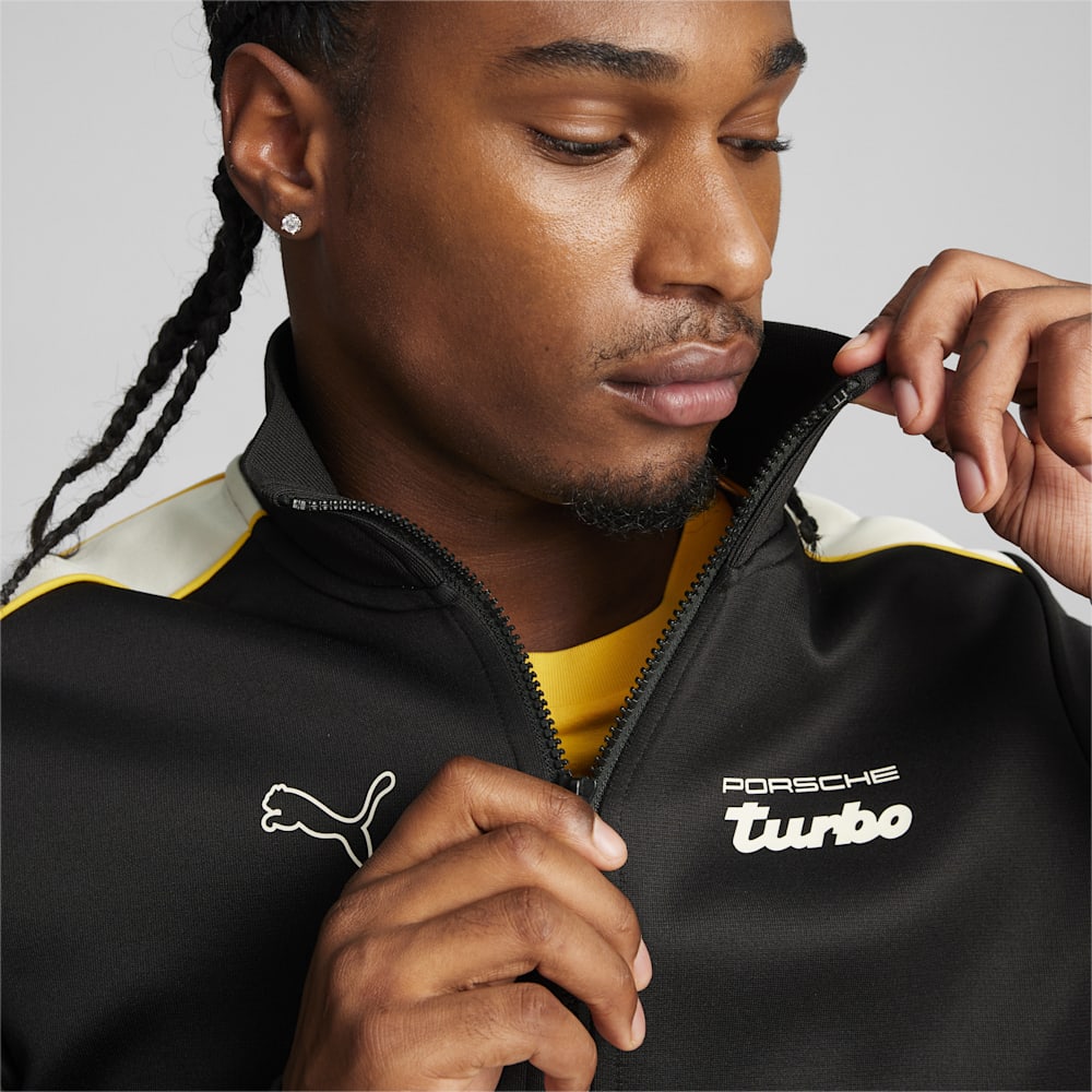 Puma Porsche Legacy MT7 Motorsport Track Jacket - Black