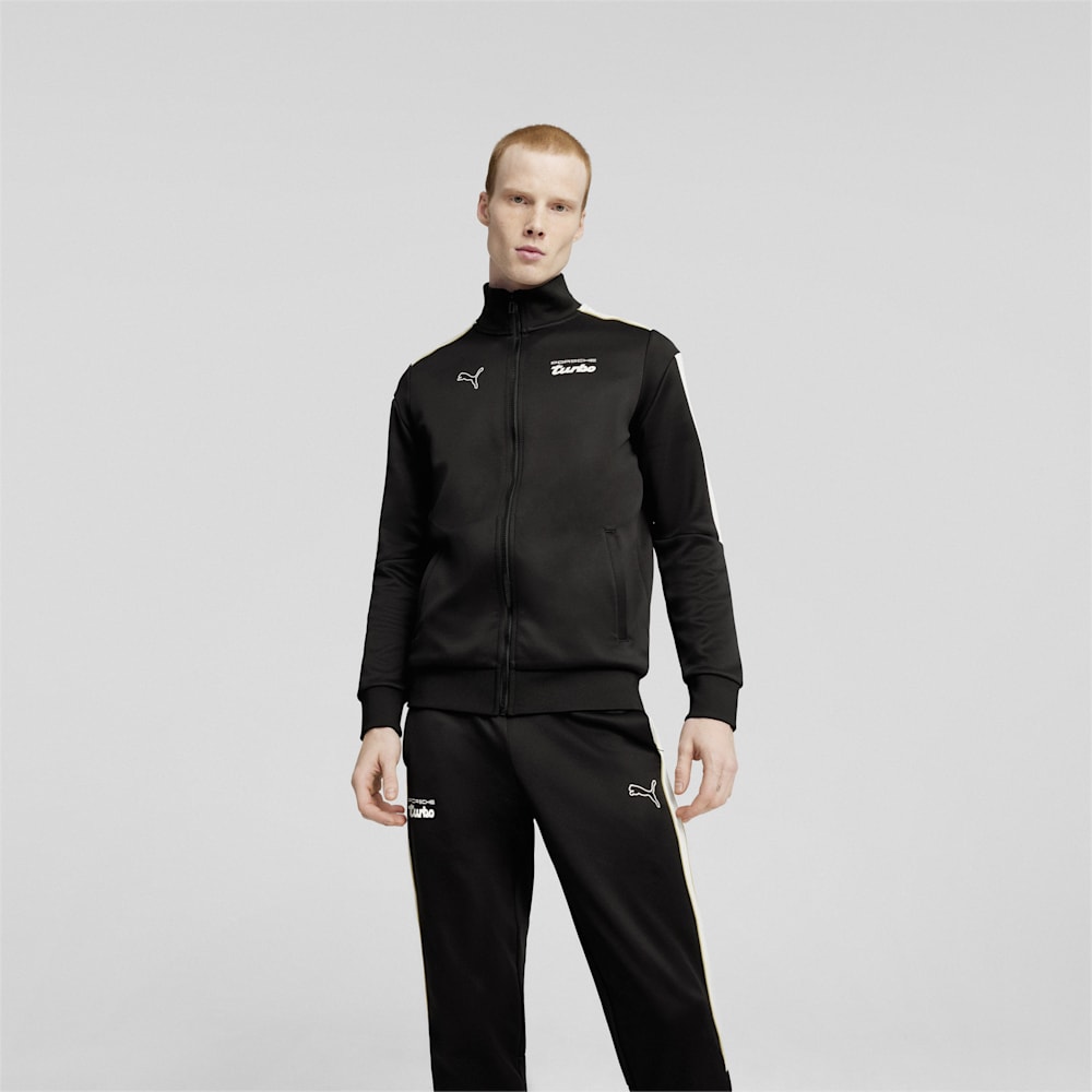 Puma Porsche Legacy MT7 Motorsport Track Jacket - Black