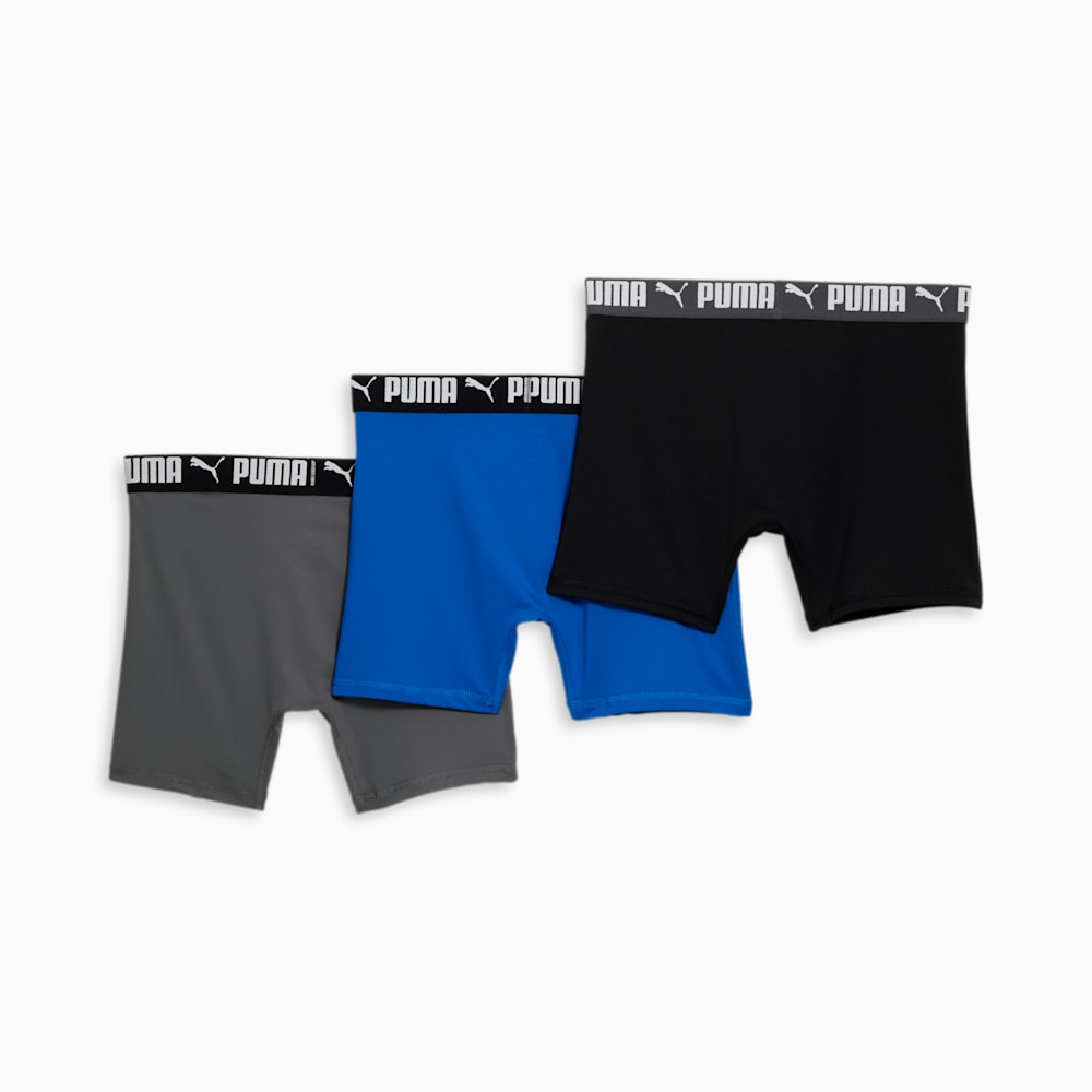 Puma Athletic Boxer Briefs (3 Pack) - BRIGHT BLUE