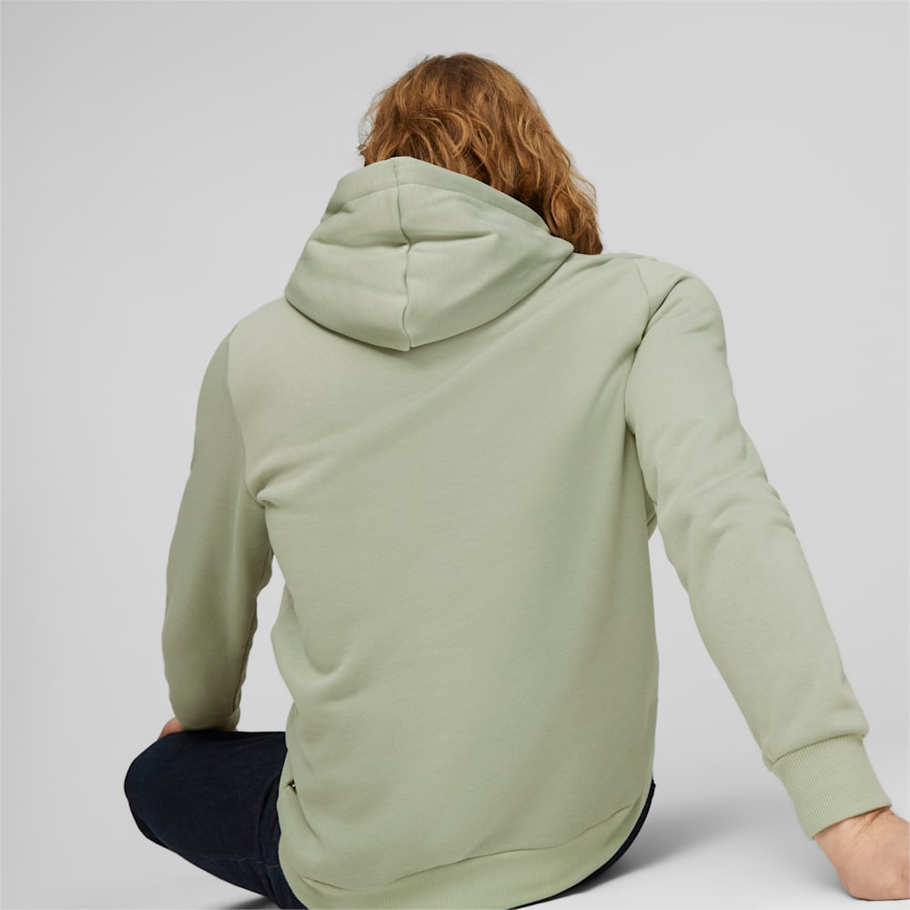 Puma ESS+ LOGO LAB Hoodie - Green Fog