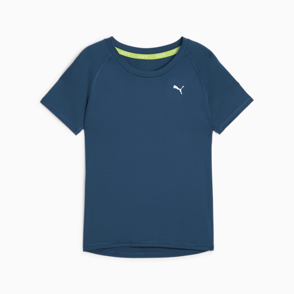 Puma RUN CLOUDSPUN Running Tee - Ocean Tropic