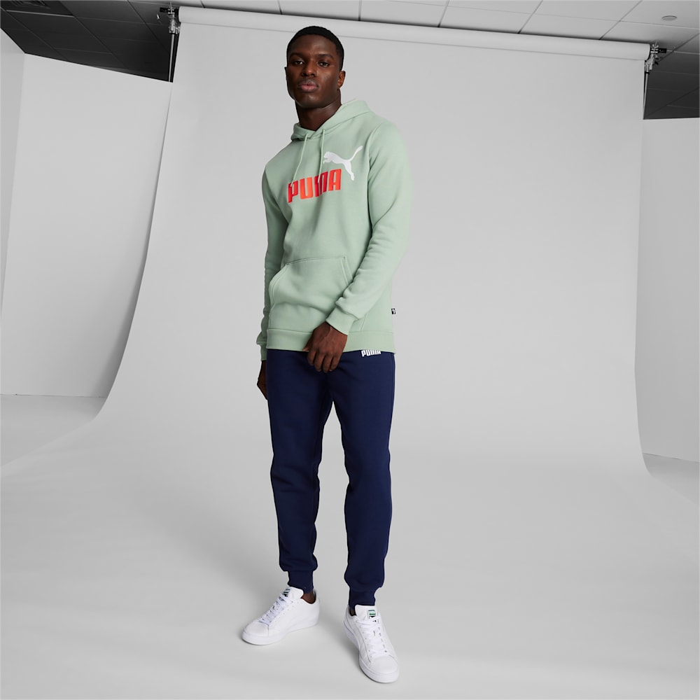 Puma Essentials Big Logo Hoodie - Green Fog