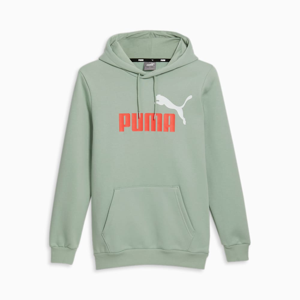 Puma Essentials Big Logo Hoodie - Green Fog