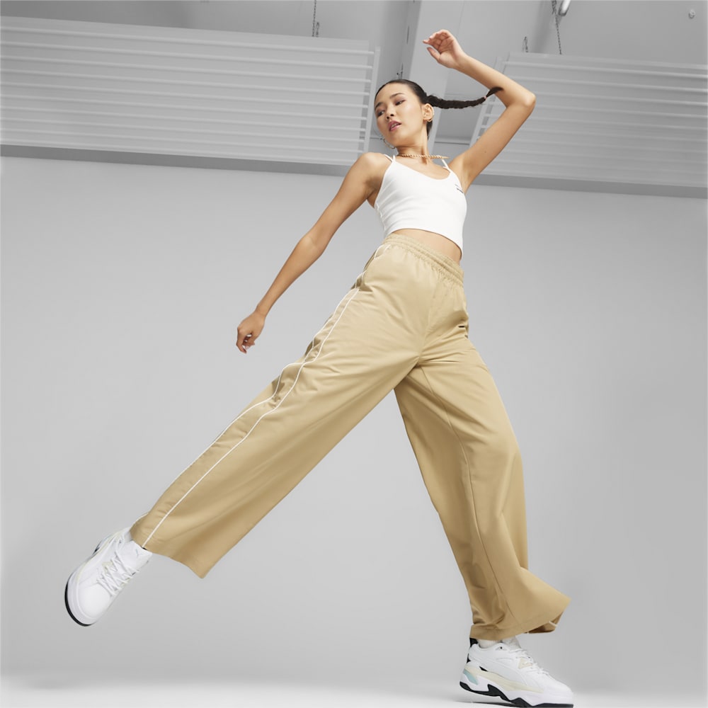 Puma T7 Relaxed Track Pants - Prairie Tan