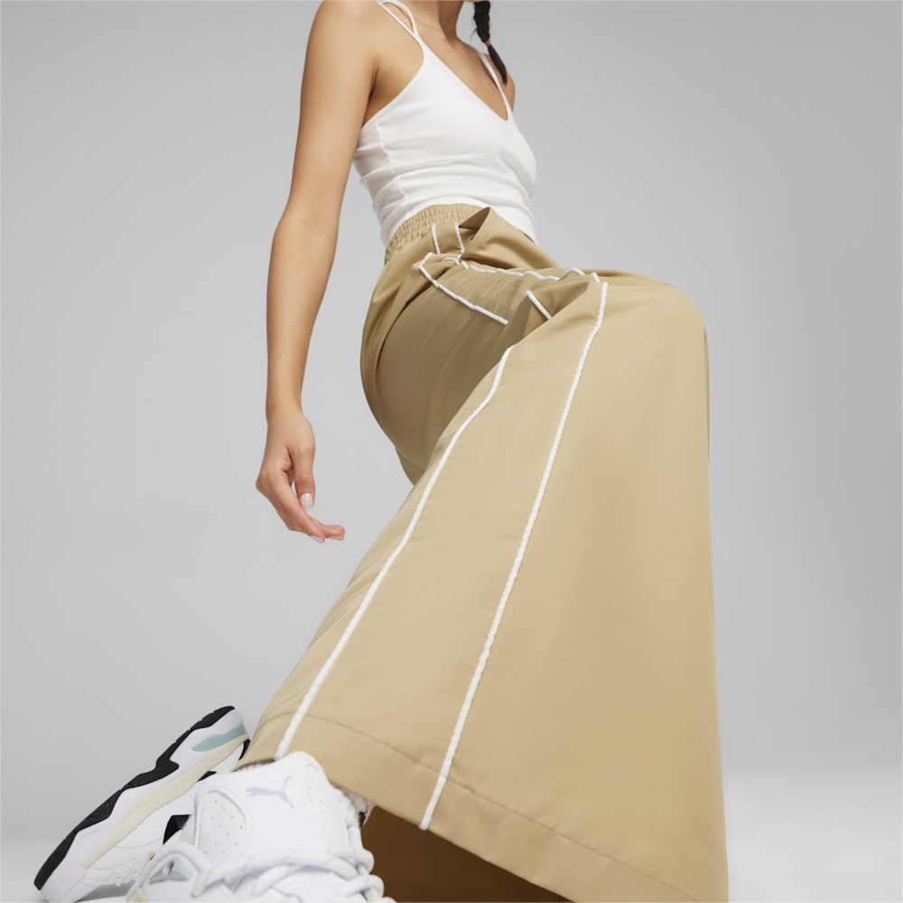 Puma T7 Relaxed Track Pants - Prairie Tan