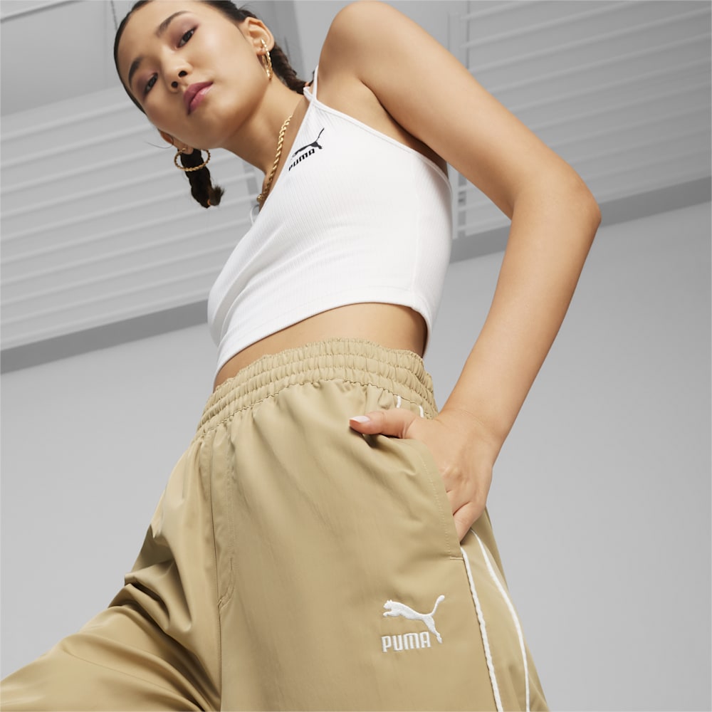 Puma T7 Relaxed Track Pants - Prairie Tan