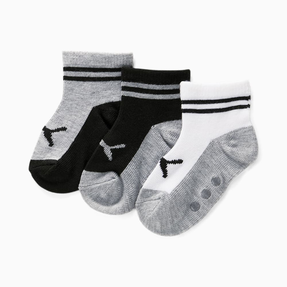 Puma PUMA Kids Socks [3 Pack] - WHITE / GREY